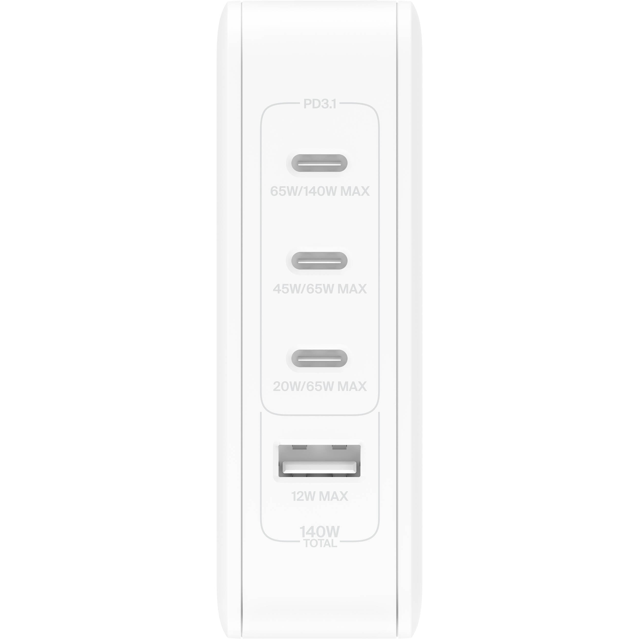 Belkin BoostCharge Pro 140W 4-Port GaN USB Wall Charger
