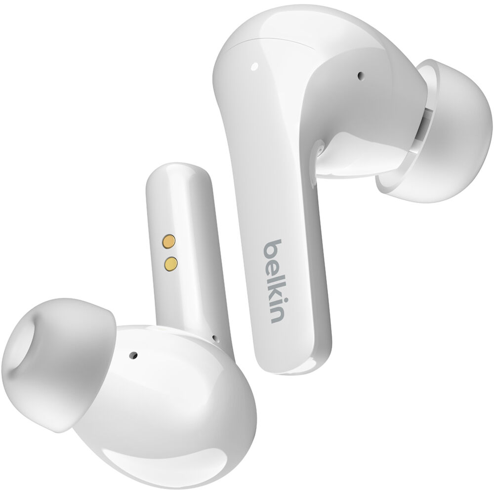 Belkin SoundForm Flow True Wireless ANC Earbuds (White)