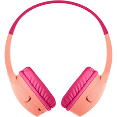 Belkin SoundForm Mini On-Ear Wireless Headphones for Kids (Pink)