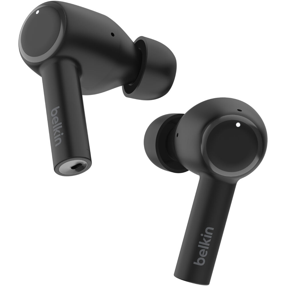 Belkin SoundForm Pulse Noise-Canceling Earbuds (Black)
