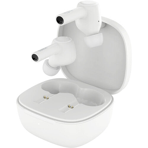 Belkin SoundForm Pulse Noise-Canceling Earbuds (White)