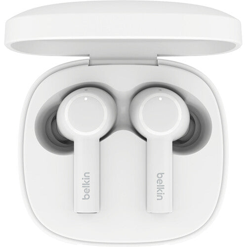 Belkin SoundForm Pulse Noise-Canceling Earbuds (White)