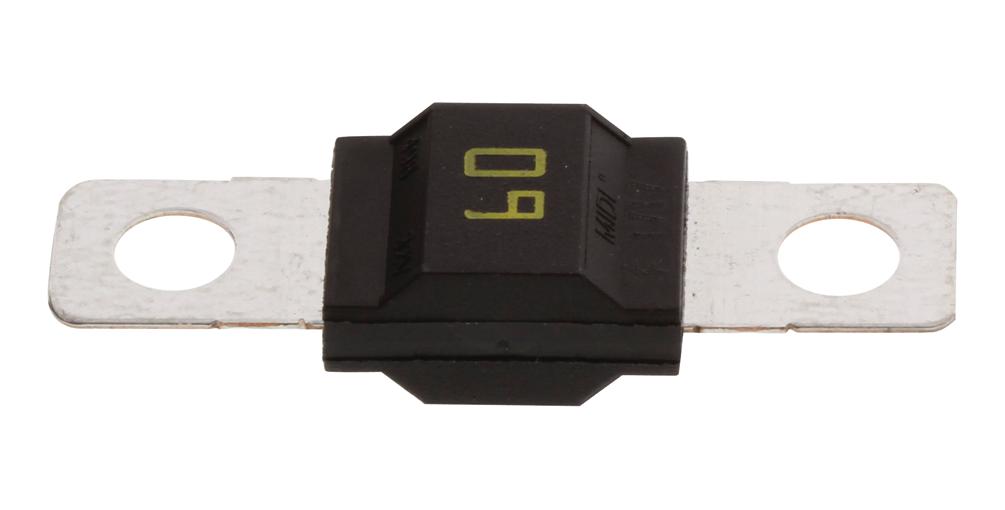 Littelfuse 0498060.M Fuse Automotive Time Delay 60 A 32 V 41mm x 12mm 8.3mm 498 Series