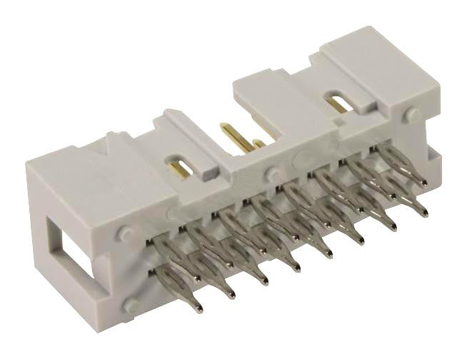 HARTING 09185146329 Wire-To-Board Connector, Shrouded, 2.54 mm, 14 Contacts, Header, SEK 18 Series, Press Fit, 2 Rows