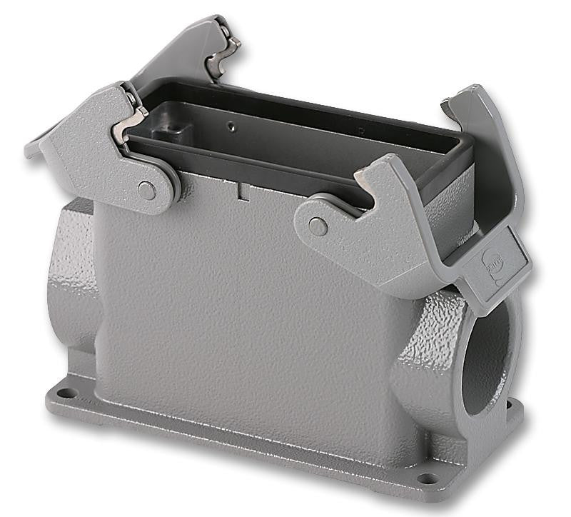 HARTING 19300161231 Heavy Duty Connector Base, Single Side Entry M25, Han B Series, Surface Mount, 16B