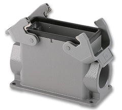 HARTING 19300161231 Heavy Duty Connector Base, Single Side Entry M25, Han B Series, Surface Mount, 16B