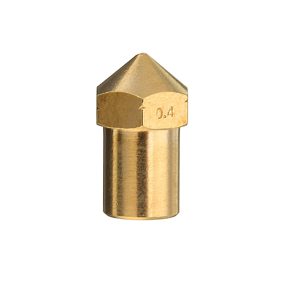 0.4mm Creatbot Copper M6 Thread Extruder Nozzle For 1.75mm Filament 3D Printer Part