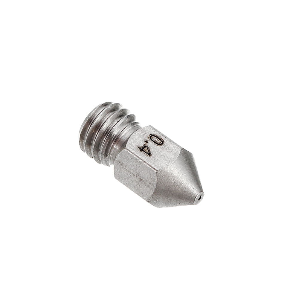 0.3&0.4&0.5mm Stainless Steel Nozzle + Aluminum Heating Block + M6-30mm Nozzle Throat + L-type Wrench Kit for 1.75mm Filament