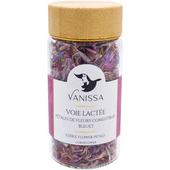 "Voie Lactee" Edible Flower Petals: Cornflower