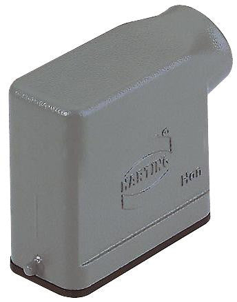 HARTING 09200101541 SIDE ENTRY HOOD, SIZE 10A, METAL