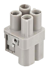 Harting 09120033151 Heavy Duty Connector Insert Han Q Series 4 Contacts 3A Receptacle