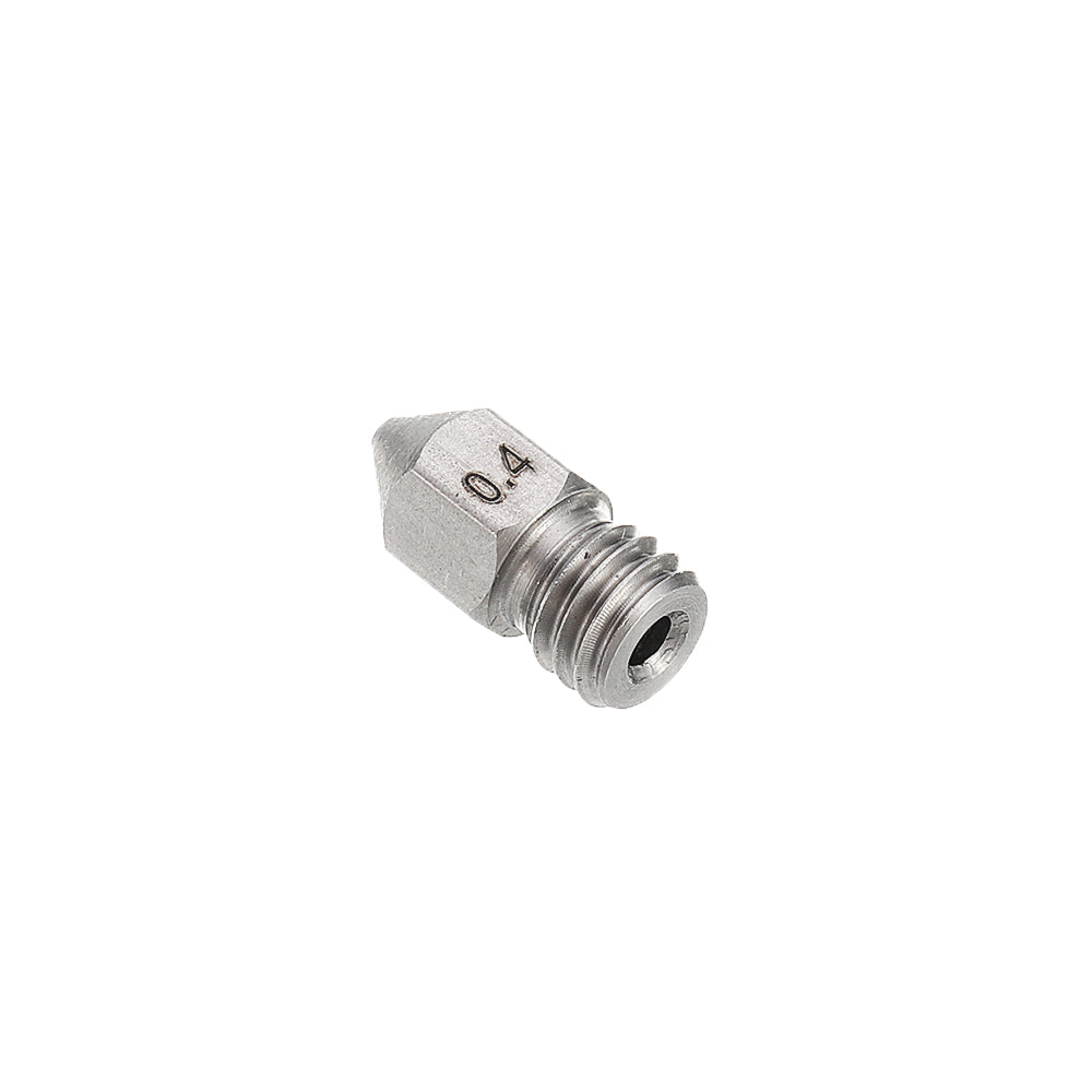 0.3&0.4&0.5mm Stainless Steel Nozzle + Aluminum Heating Block + M6-30mm Nozzle Throat + L-type Wrench Kit for 1.75mm Filament