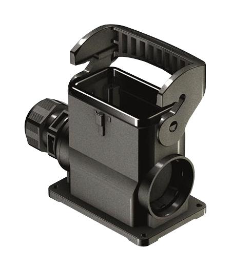 Harting 19431100252 Heavy Duty Connector IP66 With Gland Nylon (Polyamide) Fibreglass Reinforced 1 Lever 10B