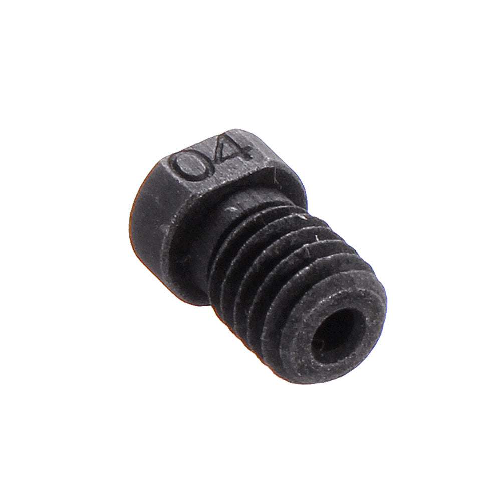 0.4/0.6/0.8/1.0mm Upgraded Hardened Steel Nozzle High Temperature Super Hard 3D Printer Part