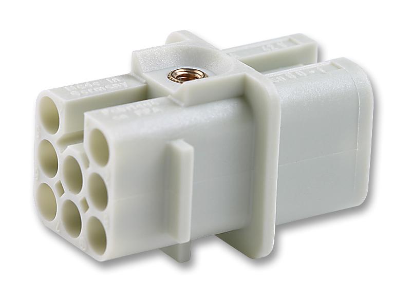 Harting 0936 008 3101 Heavy Duty Connector 8+PE Less Contacts Han D Insert 9 3A Receptacle