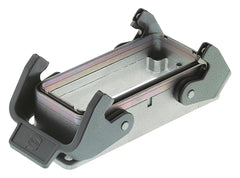 Harting 09628160301 Heavy Duty Connector Base Bulkhead Mount Aluminium Body 2 Lever 16B