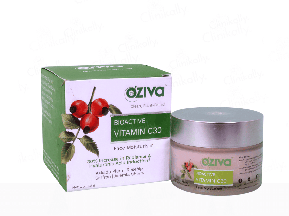 OZiva Bioactive Vitamin C30 Face Moisturiser