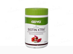 OZiva Biotin Xtra with Natural Vitamins & Keratin Builder Blend Capsule