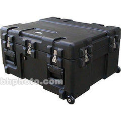 SKB 3R3025-15B-CW Roto-Molded Mil-Standard Utility Case with Cubed Foam Interior and wheels