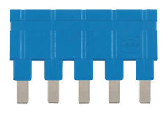 HARTING 09330009844 Jumper (Busbar), Blue, Jumper, Harting Han ES Series Size 6B-24B Rectangular Connectors, 5 Ways