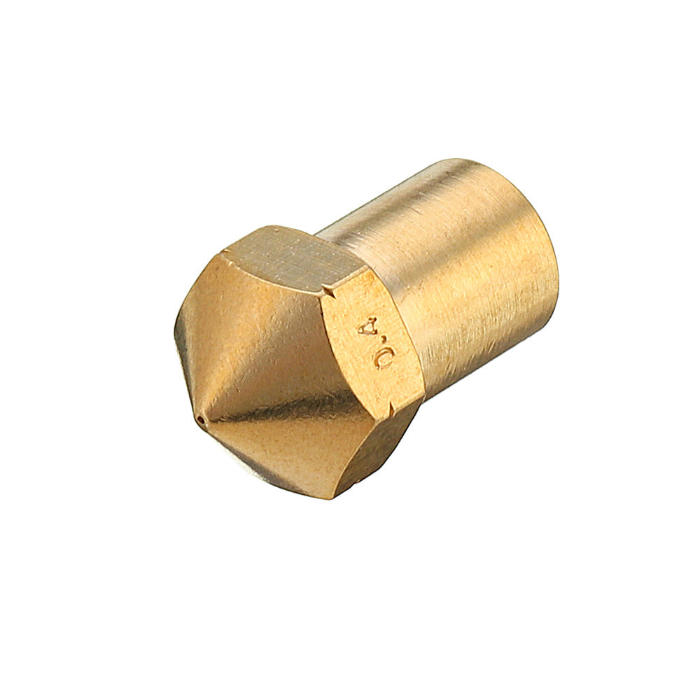 0.4mm Creatbot Copper M6 Thread Extruder Nozzle For 1.75mm Filament 3D Printer Part
