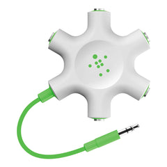 Belkin RockStar 5-Way Headphone Splitter (White)