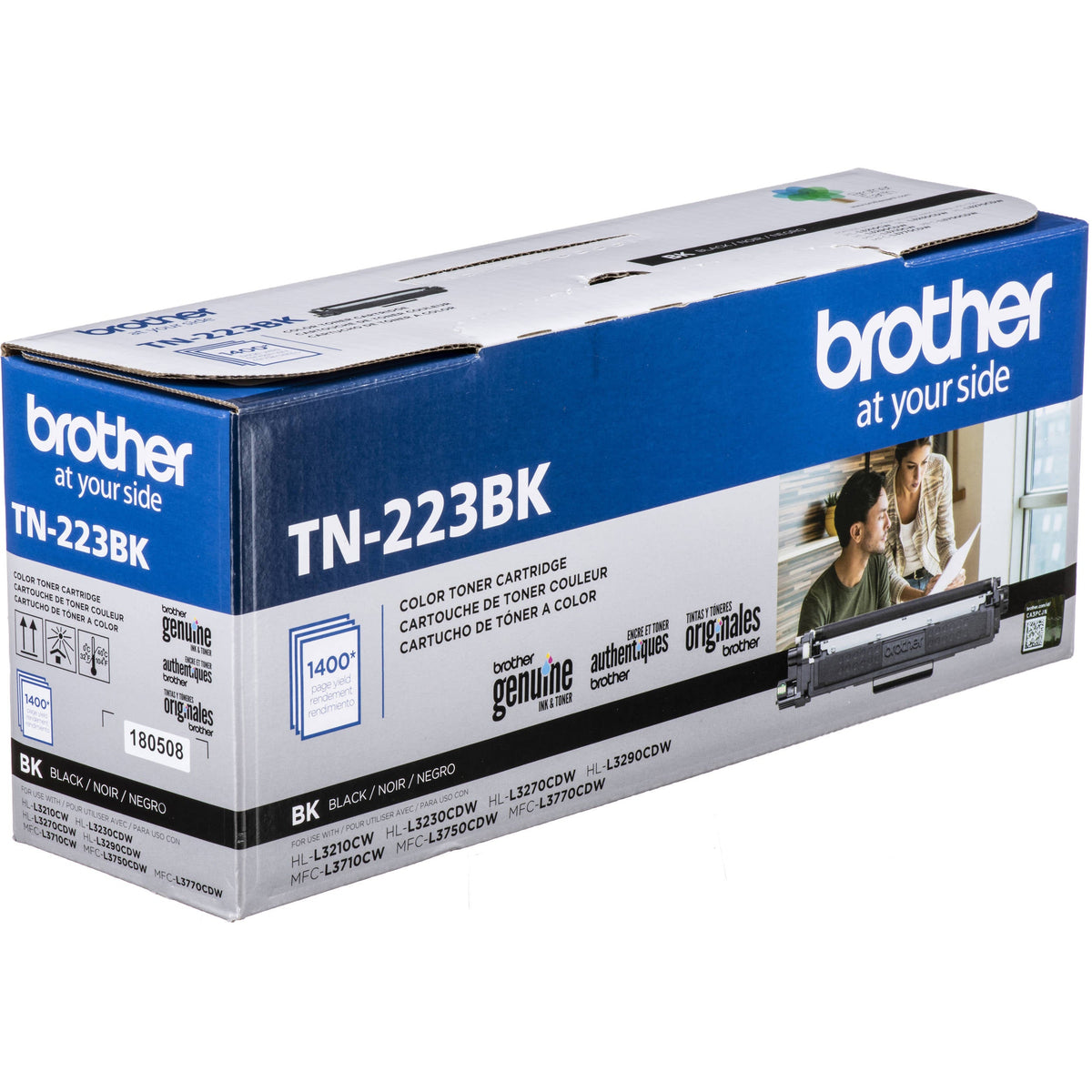 Brother TN223BK Standard-Yield Toner (Black)