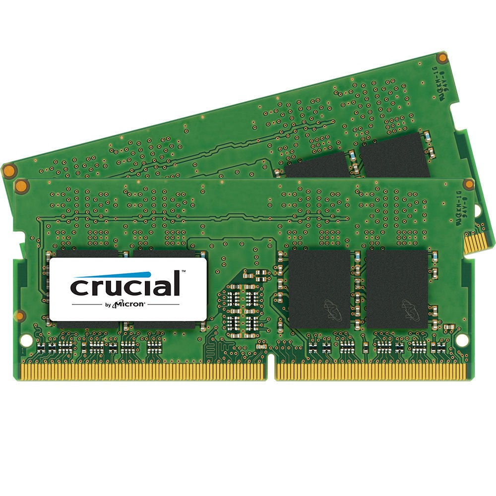Crucial 16GB DDR4 2400 MHz SO-DIMM Memory Kit (2 x 8GB)