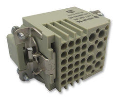 Harting 09 38 032 3001 09 3001 Heavy Duty Connector Han K 8/24+PE Power-Signal Less Contacts Han-Com Insert 33 10B