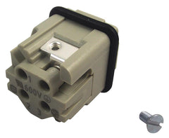 Harting 0920 003 2611 0920 2611 Heavy Duty Connector 3+PE Signal Han A Insert 4 Contacts 3A Plug Screw Pin