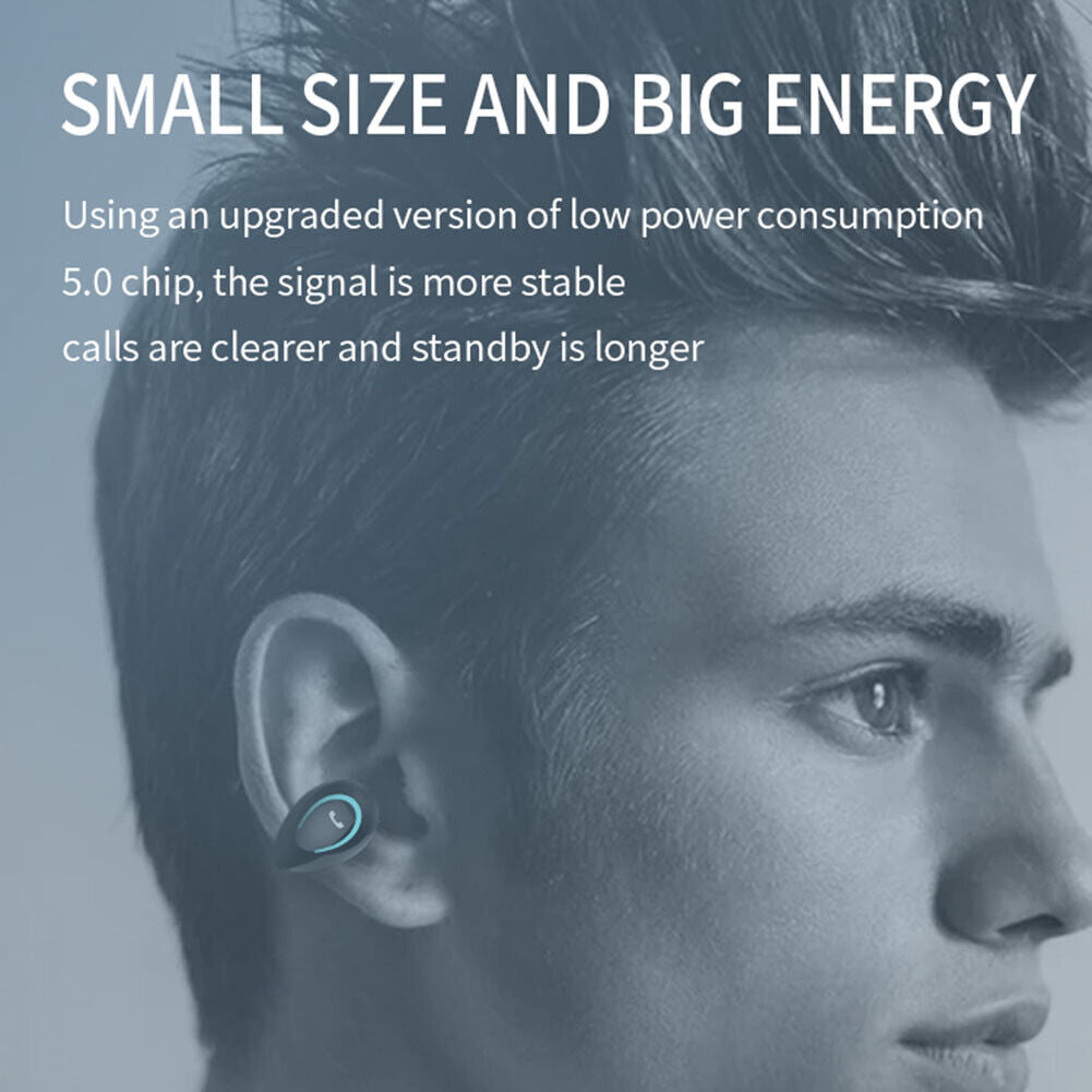 #A Single Earbuds Bluetooth-compatible 5.0 Headset Stereo Wireless Headst for Vi