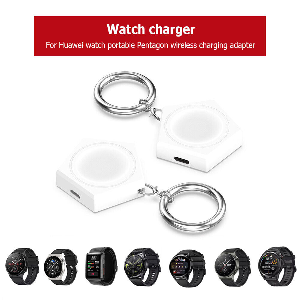 #A Micro/Type-C 1000Mah Wireless Charging Portable Charger for Huawei Watch GT2