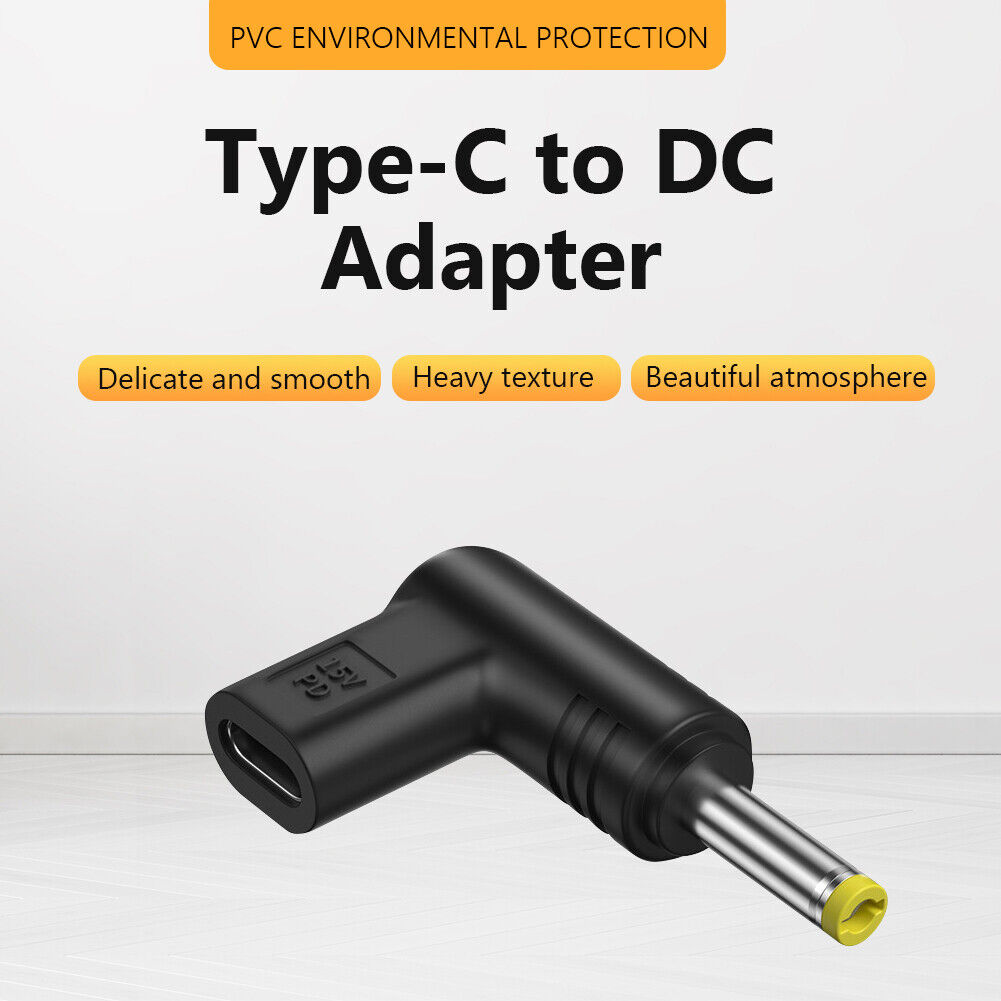 #A 15V Converter Adapter PVC Type-C PD Female To DC Male Multifunctional for Rou