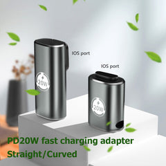 #A Professional Female to 8 Pin Male Converter Phone Charging Connector