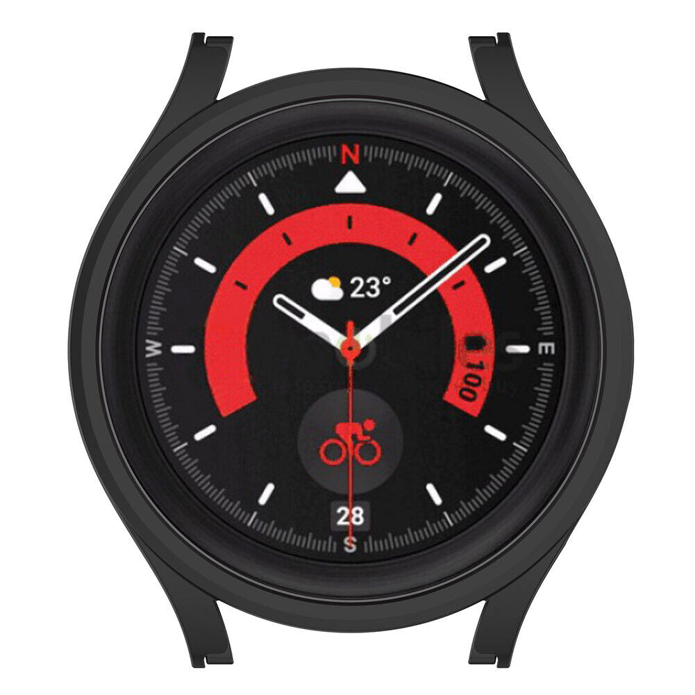 #A Watch Shell Case Dustproof Smart Watch Protector Case for Galaxy Watch5 Pro 4