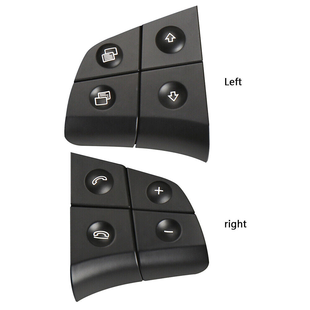 1 Pair Car Steering Wheel Switch Control Button for Benz R-Class W251 2006-2009