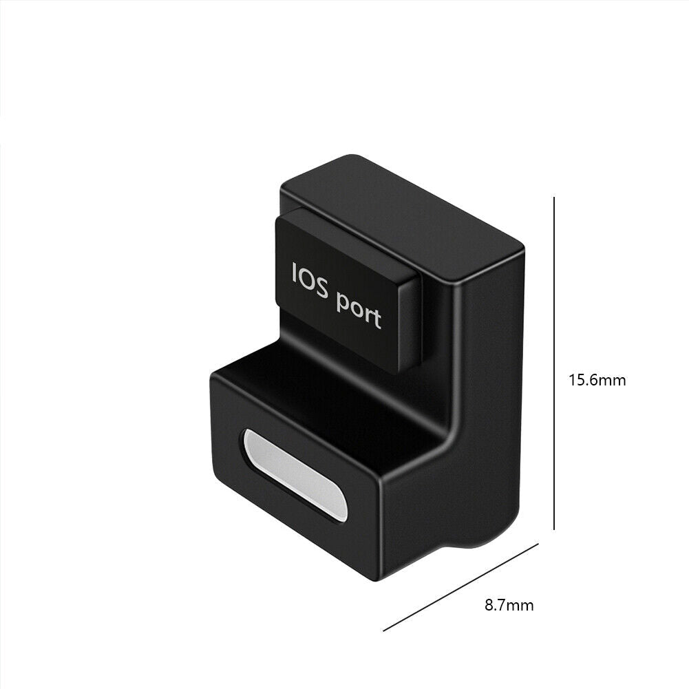 #A Female 5V 2.4A / 8 Pin Female 20W to 8 Pin Adapter  Multi-Function 180-Degree