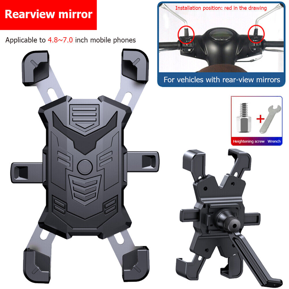 #A Motorcycle Bicycle Phone Holder Mountain Bike Mobile Phone Bracket Handlebar