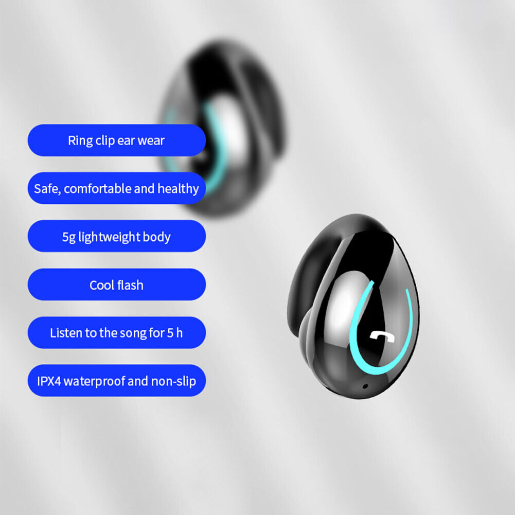 #A Single Earbuds Bluetooth-compatible 5.0 Headset Stereo Wireless Headst for Vi