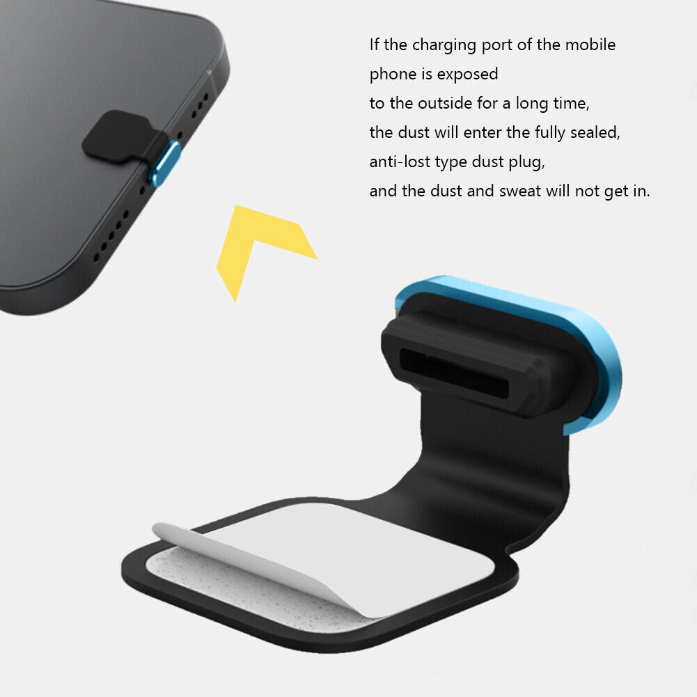 #A Anti Dust Charger Dock Plug Stopper Cover for Phone/Micro/Type-C Dustproof