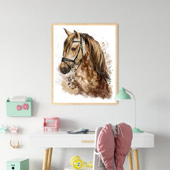 #A Animal Oil Paint By Numbers Kit DIY Picture for Adults Home Decoration Wall G