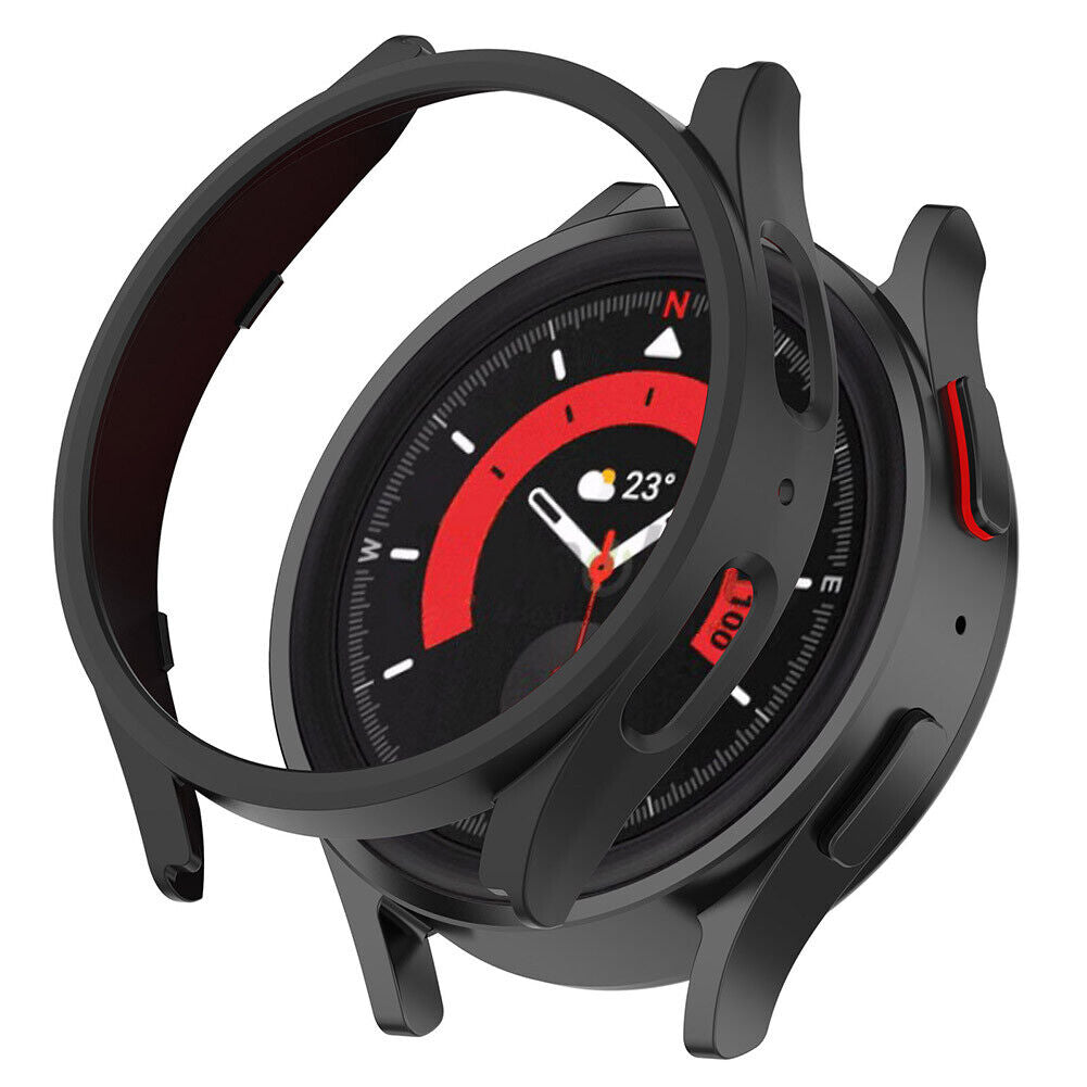 #A Watch Shell Case Dustproof Smart Watch Protector Case for Galaxy Watch5 Pro 4