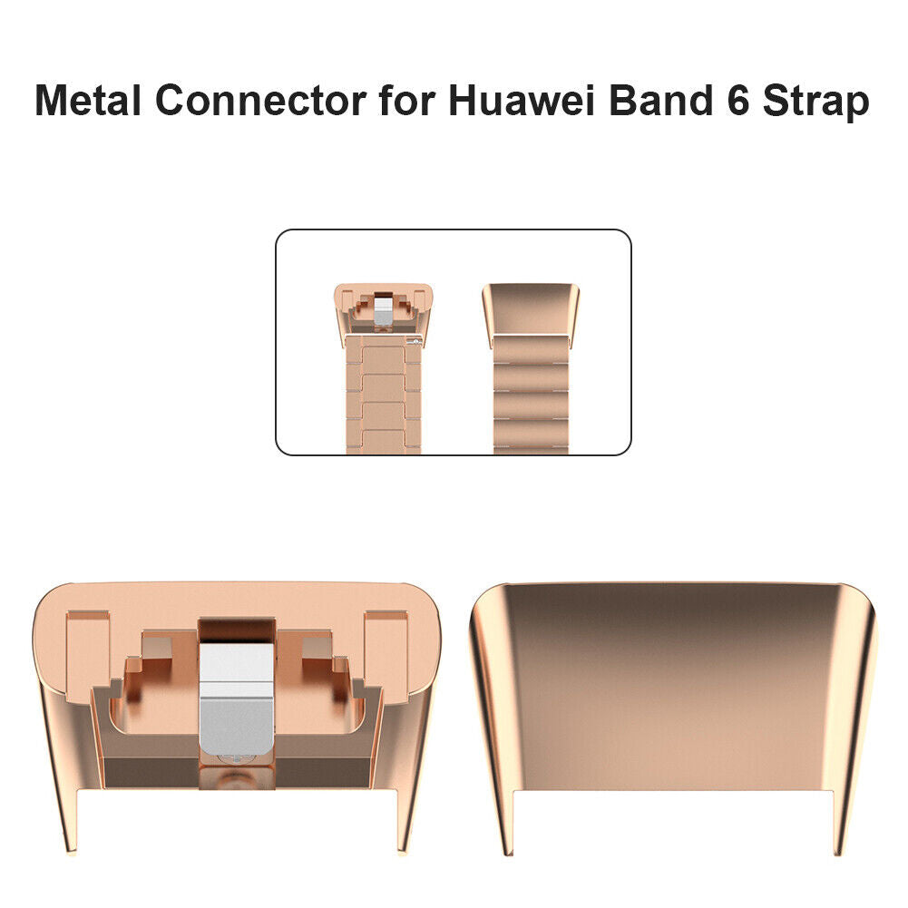 1 Pair Watch Strap Metal Connector Adapters for Huawei Honor Band 6 Accessori