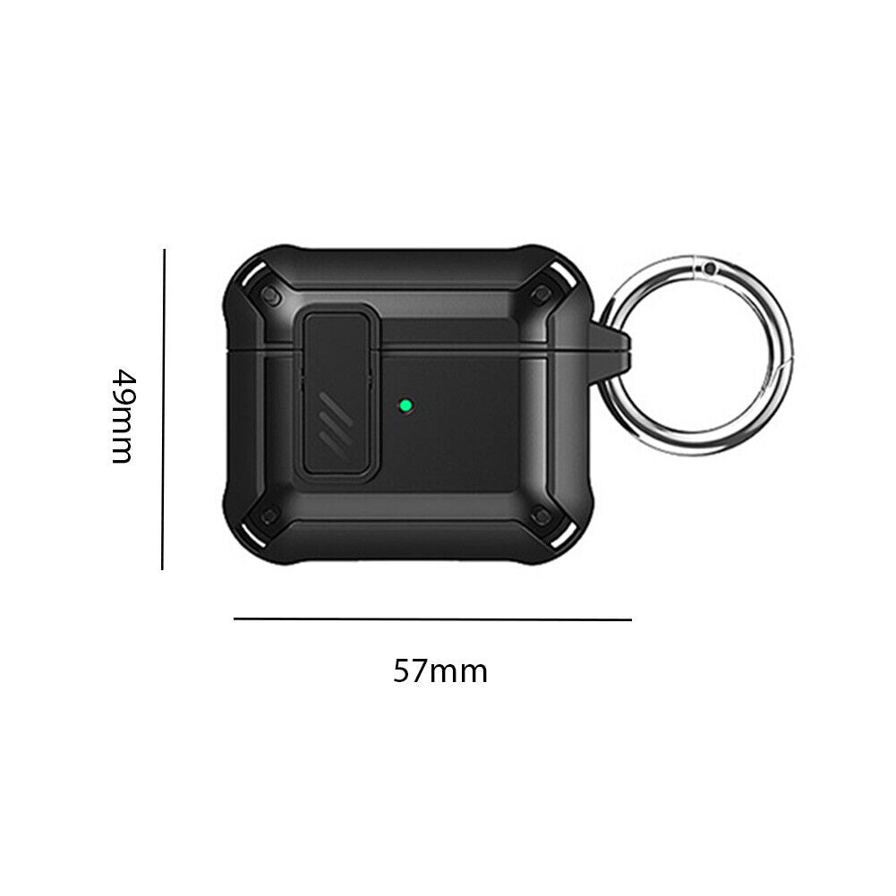#A Wireless Earphone Box Cover Case for 3 Charging Compartment Protector