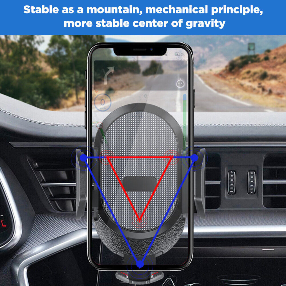 #A Sucker Car Phone Holder Adjustable Mobile Cell Stand Smartphone Support