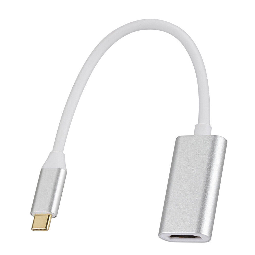 #A USB 3.1 Type-C To HDMI-compatible Converter Cable Portable Aluminum Alloy
