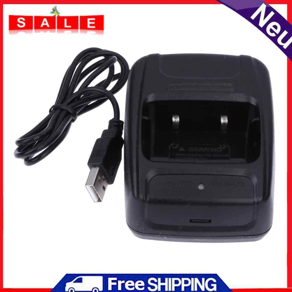 1 pc Latest Walkie-Talkie Desktop Battery Charger Li-Ion Radio Battery Charger