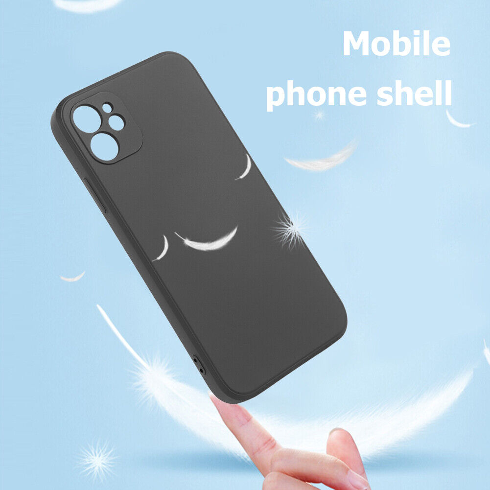 #A Mobile Phone Case Soft Liquid Silicone Phone Bumper Back Cover Shell for Phon