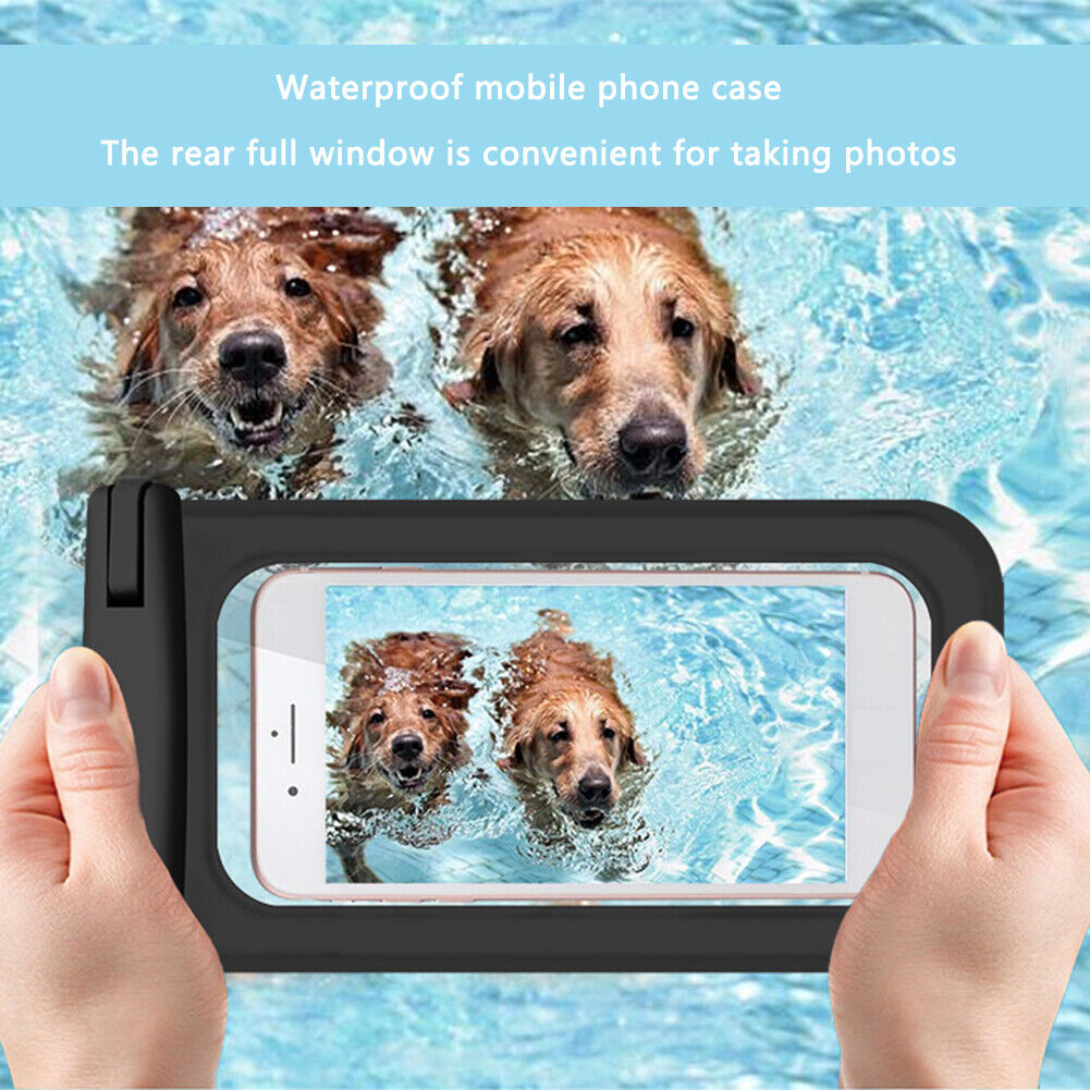 #A PVC Waterproof Phone Protective Case Beach Diving Swimming Mobile Phone Bags