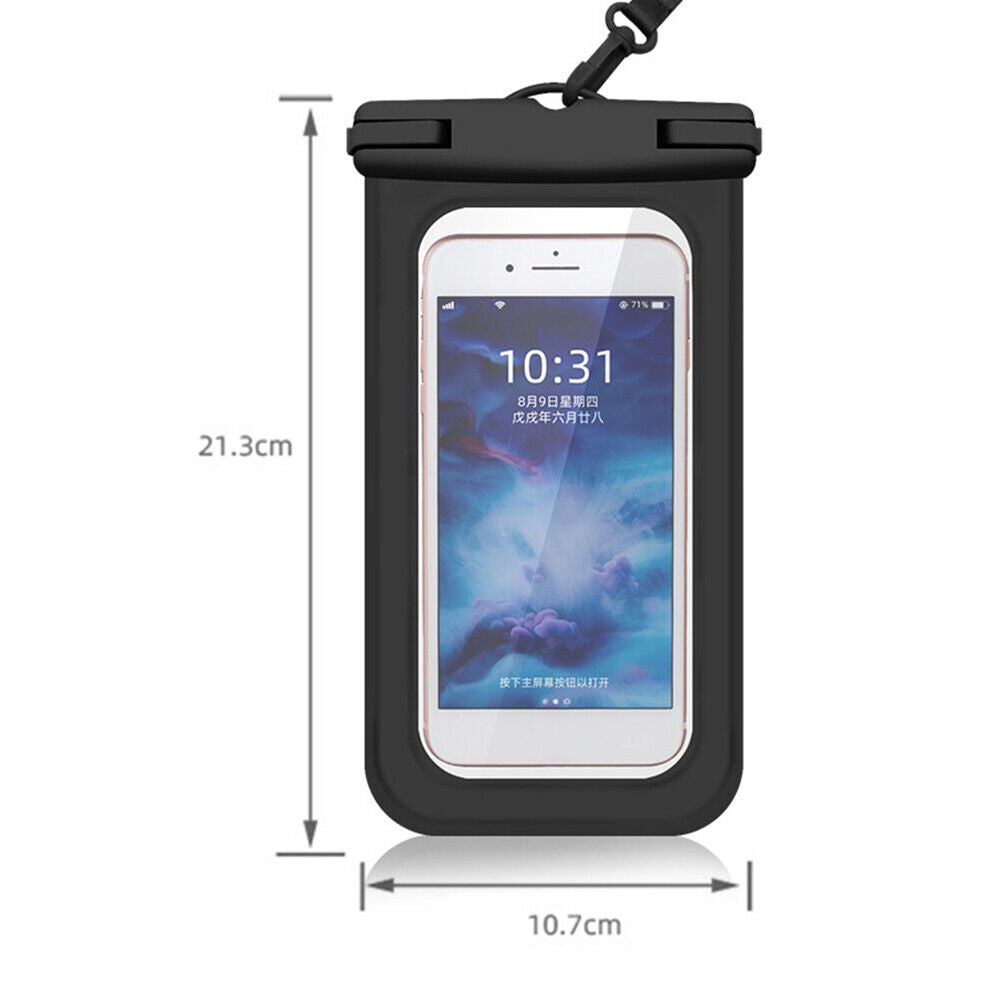 #A PVC Waterproof Phone Protective Case Beach Diving Swimming Mobile Phone Bags